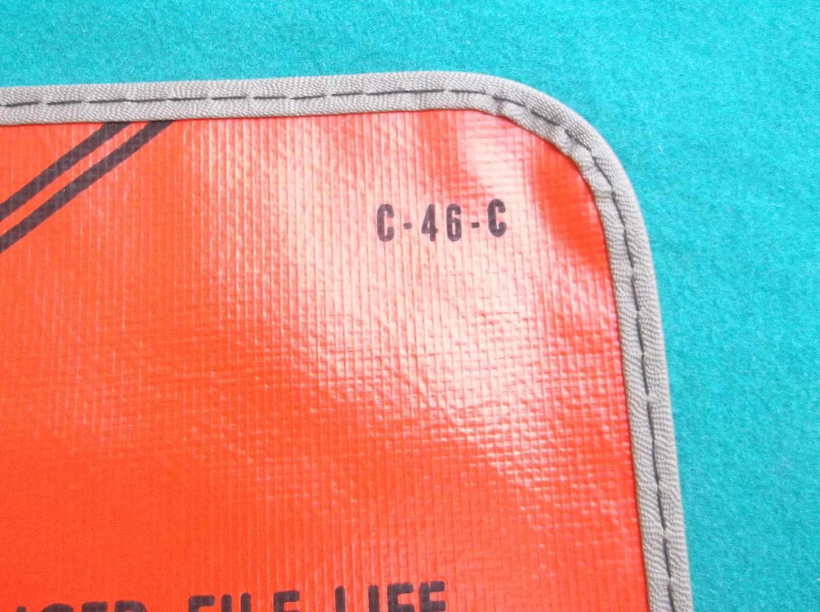 NOS Snap-on C-46-C File & Rasp Roll Pouch Bag Only