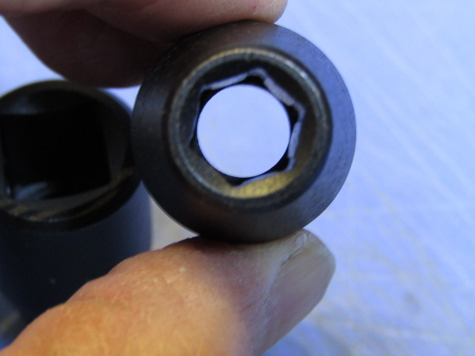 2 – Proto J7412H 3/8 Inch Shallow Impact Socket Drive 6 Point Steel Black Oxide.
