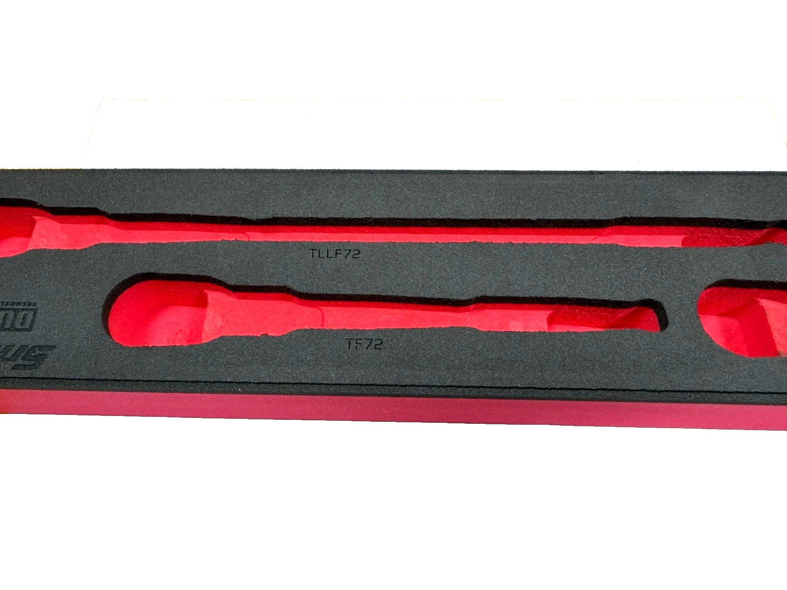 Snap-on Tools RED FOAM ORGANIZER for 3pc 1/4″ Drive Flex Ratchet Set FM103RT02BR