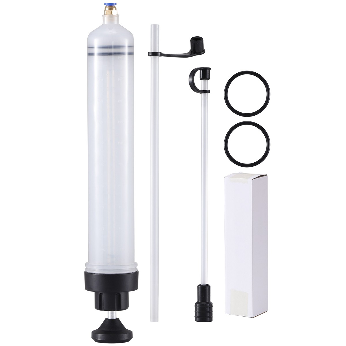 Auto 500cc Fluid Extractor Filling Syringe Transfer Liquid Pump Oil Extraction