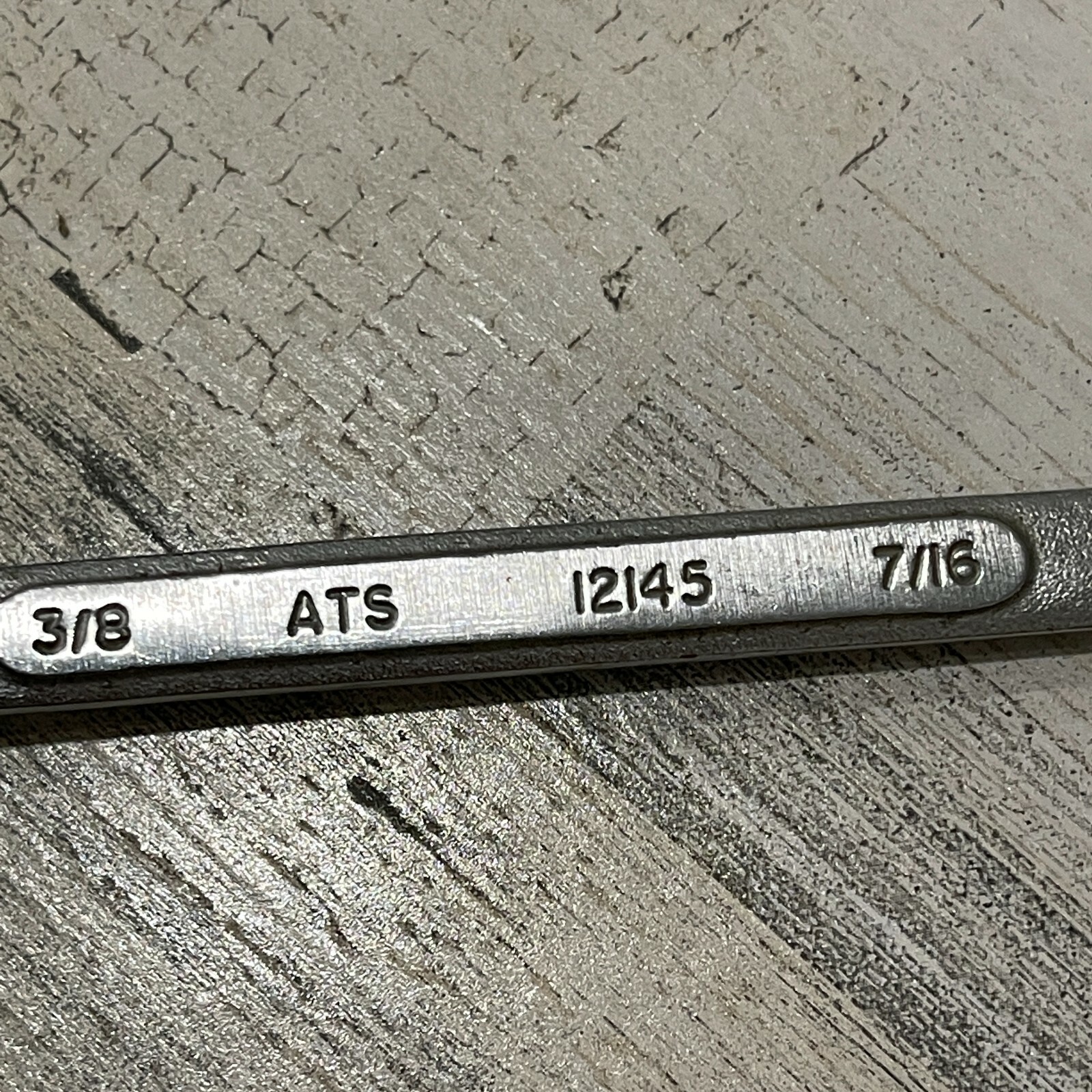 ATS Tools No.12145 6 Point 3/8» – 7/16» Flare Nut Wrench Made in Canada NOS