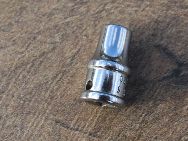 SNAP ON 6MM TMM6 1/4″ DRIVE METRIC 6 PT SHALLOW CHROME SOCKET 6 MM TMM UNDERLINE