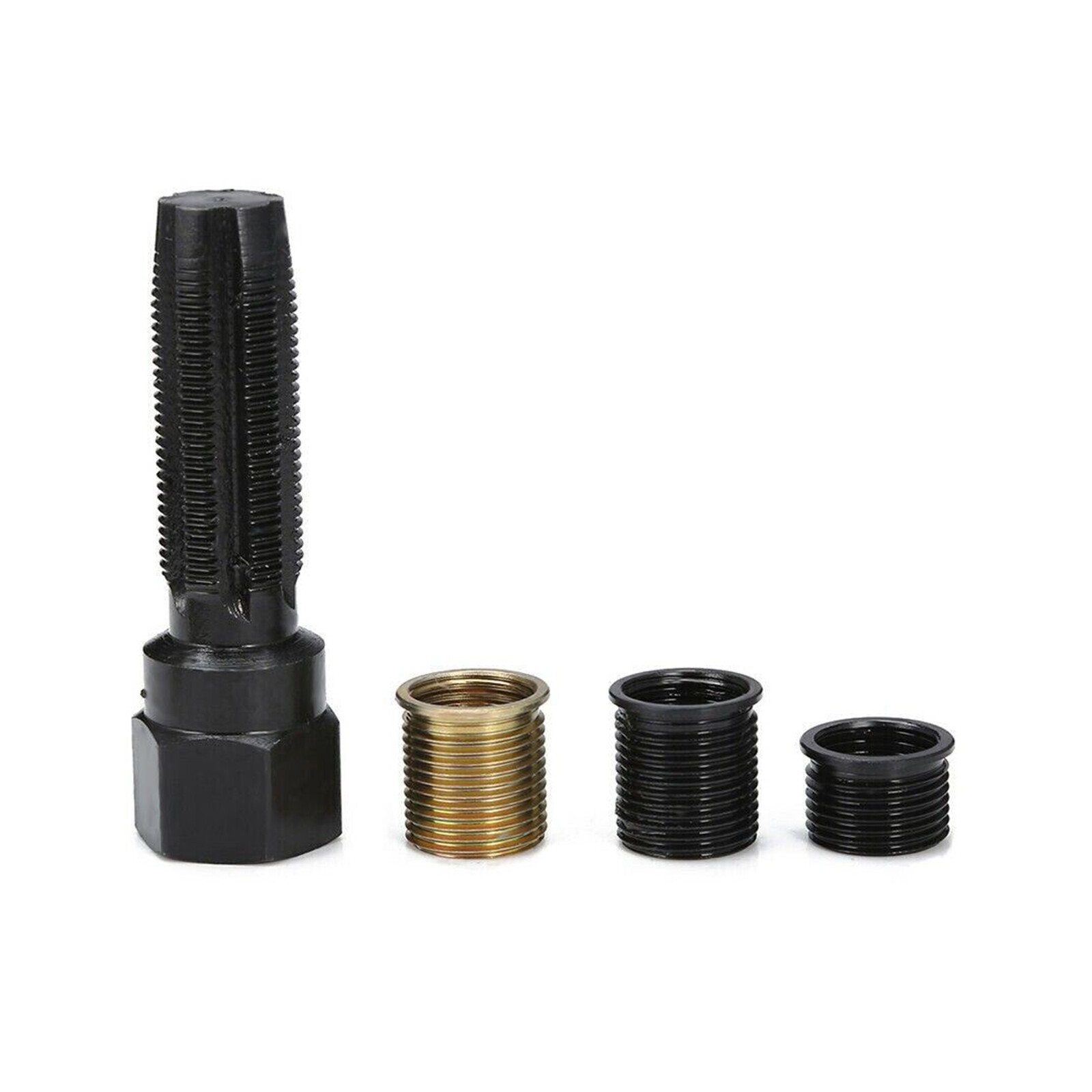 M14 x 1.25 mm Thread Reamer Inserts Kit Spark Plug Rethread Repair Tap Tool