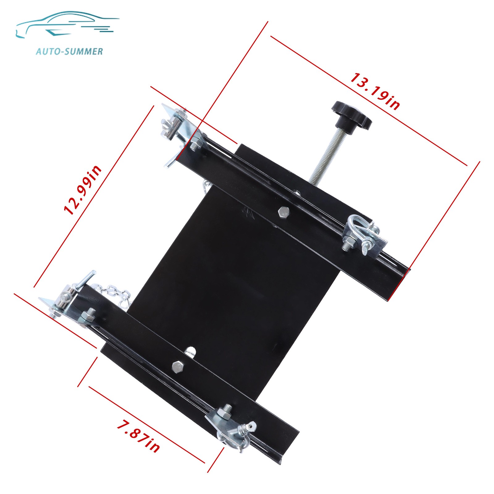 Transmission Jack Adapter 1100 lbs 1/2 Ton For Hydraulic Floor Jack Conversion