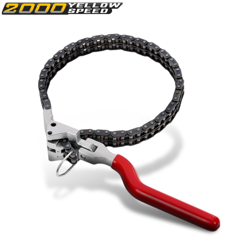 Heavy-Duty Ratcheting Chain Wrench Oil Filter Change Pipe Fittings 60-160mm