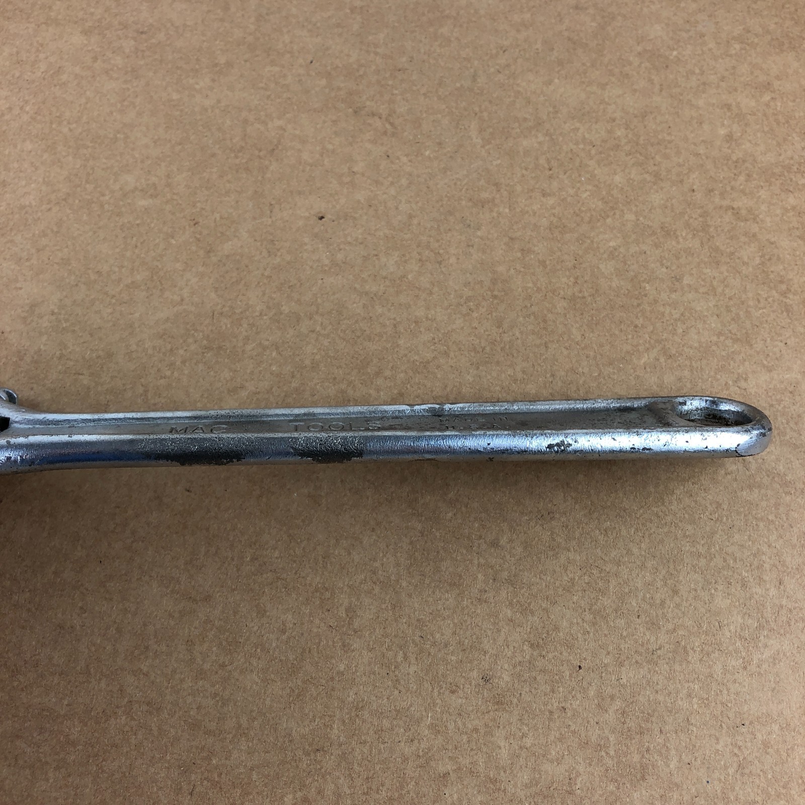 Vintage Mac Tools USA Adjustable Wrench 10 Inch AJ-10C 87