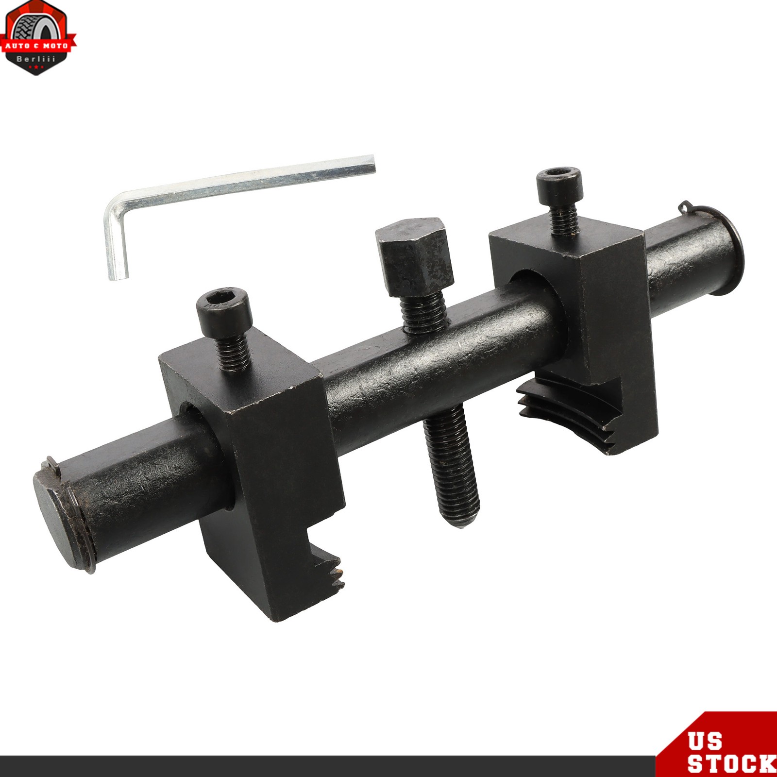 For Ribbed Drive Pulley Crankshaft Remover Tool Adjustable Professional Puller