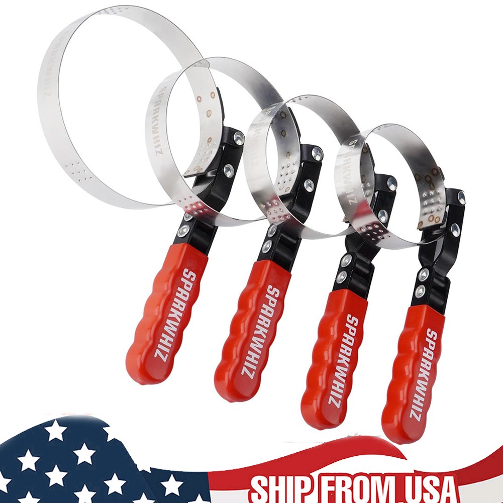 Oil Filter Wrench Set, Oil Filter Removal Tool 2-3/4″ – 5-1/4″ Fast Shipping