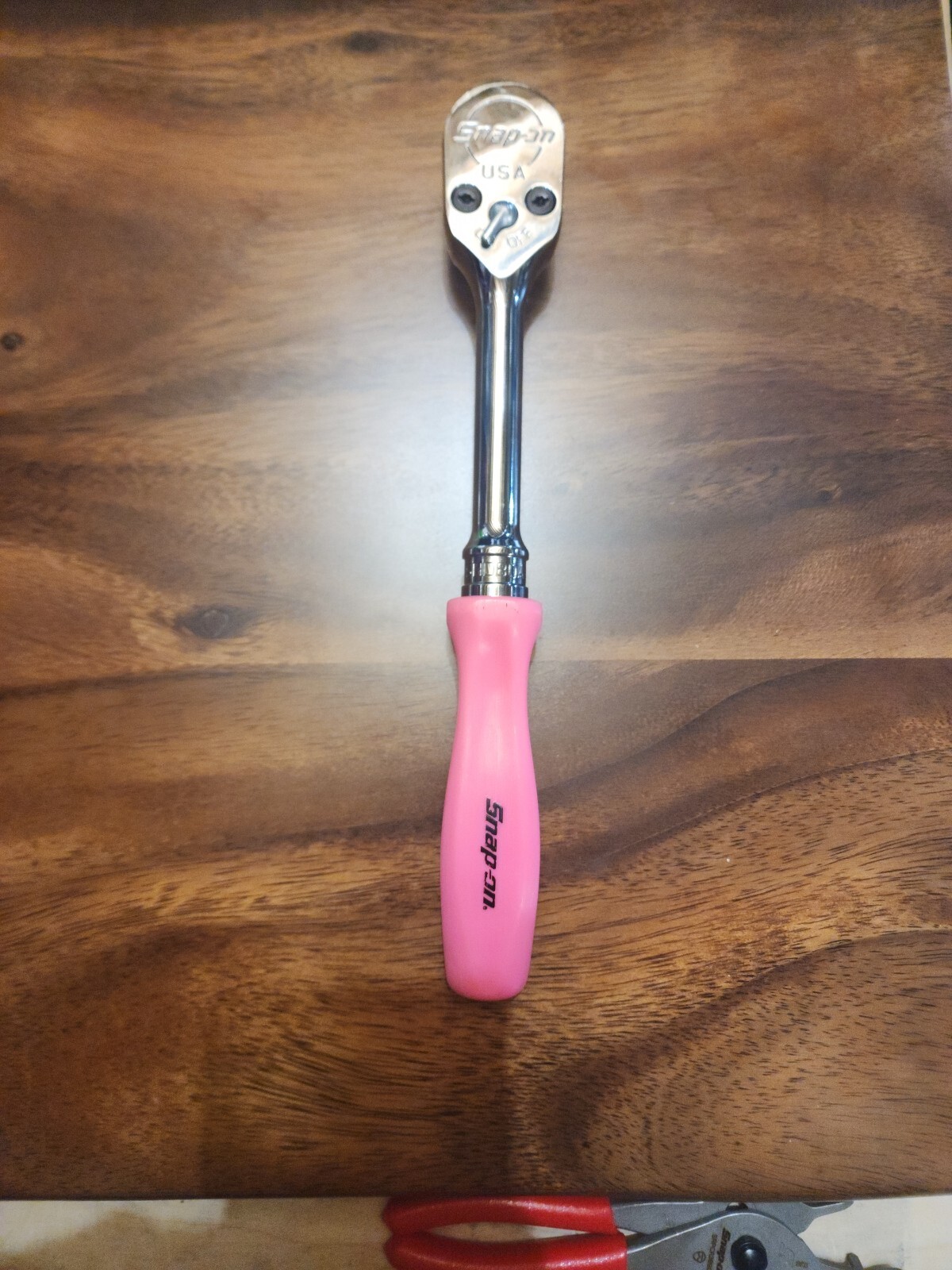 *New* Snap On SHD80A 1/2″ Dr DUAL 80 PINK Hard Handle Ratchet FREE PRIORITY