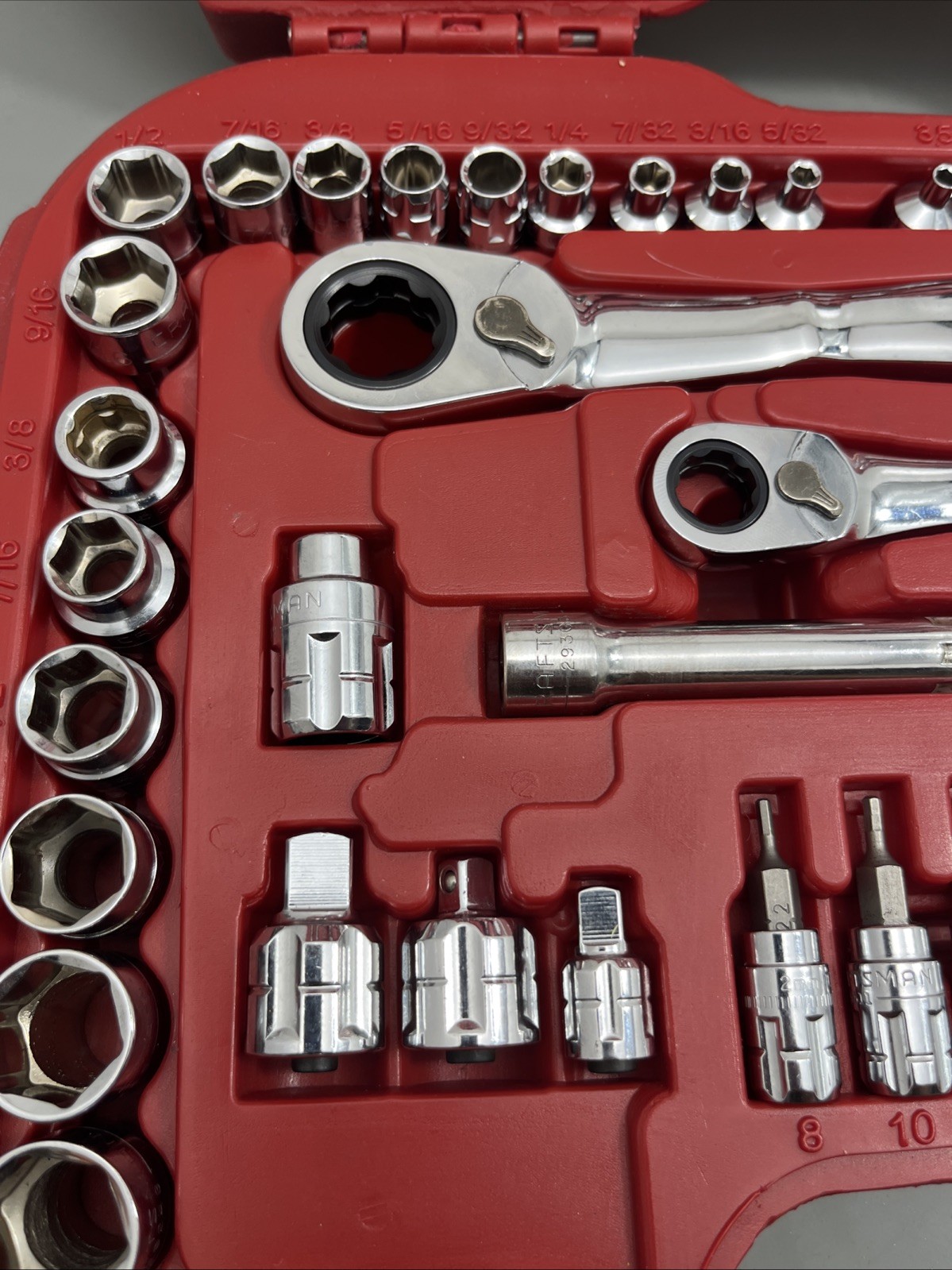 Craftsman «MINT» 80PC Max Axess SAE & Metric Pass-Thru «COMPLETE» Set – 32820