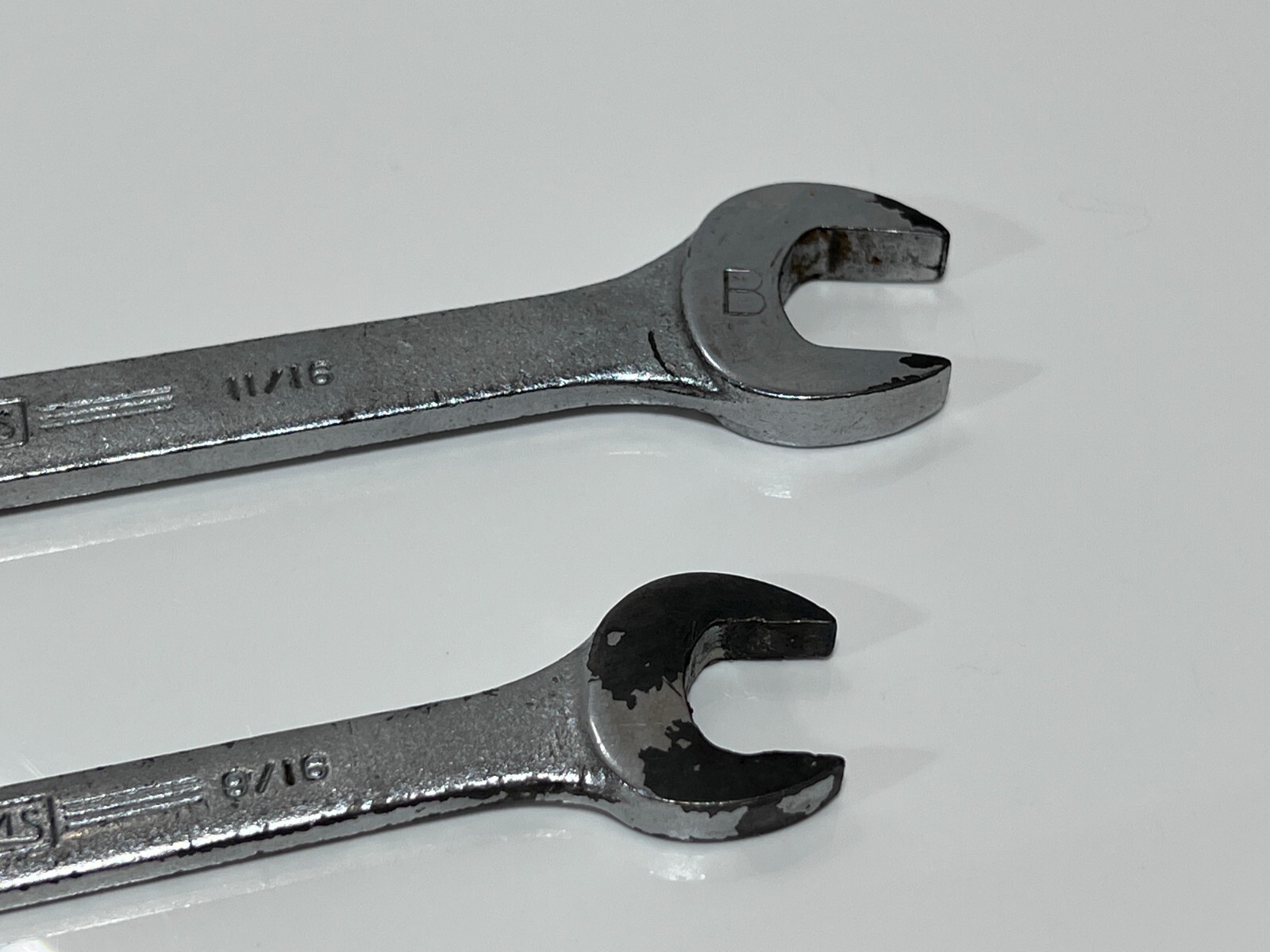 Williams Tools USA 2pc Superrench SAE Double End Wrench Lot – 1029B, 1727