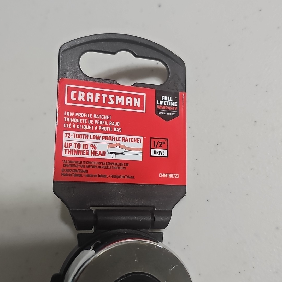 Craftsman Ratchet 1/2 Inch Drive 72 Tooth CMMT86723