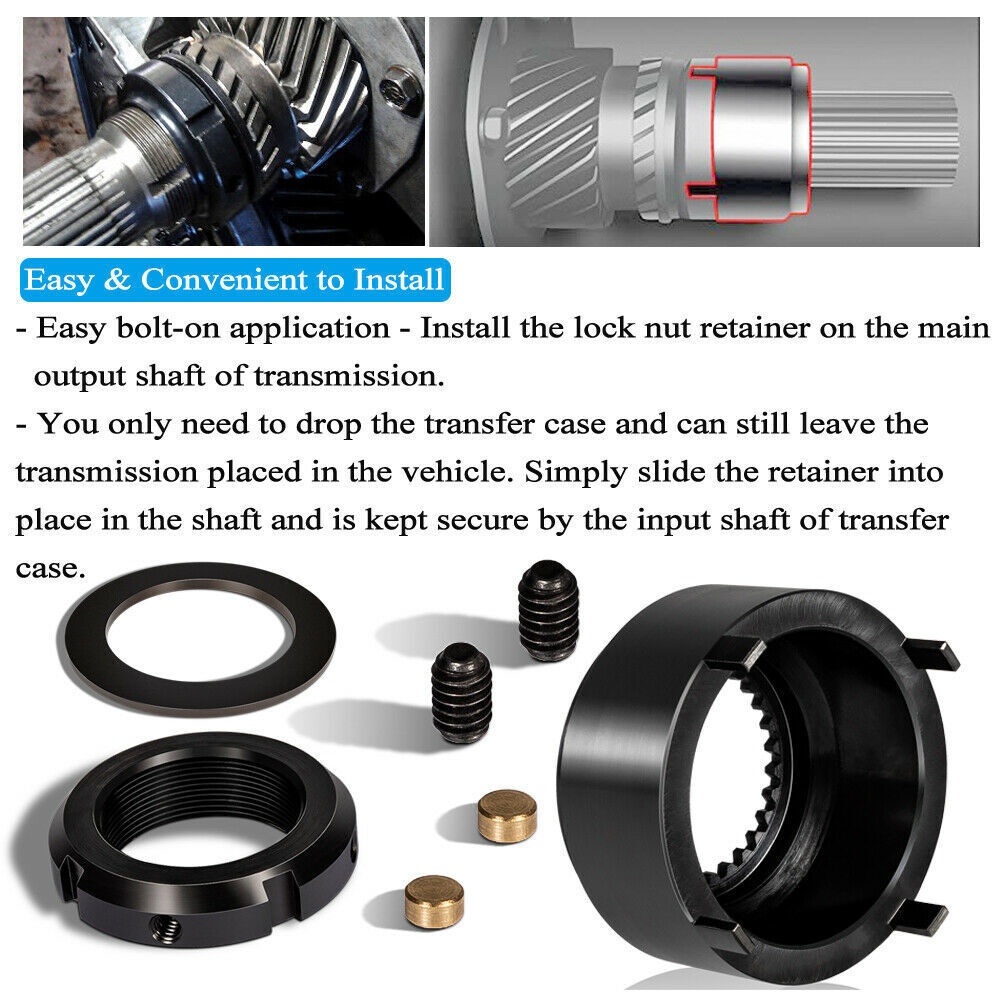 5th Gear Lock Nut Retainer Kit for 1994-05 Ram 2500 3500 4WD NV4500 Transmission