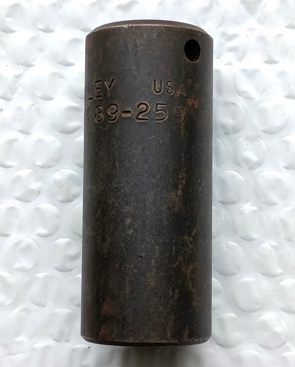 STANLEY TOOLS USA 89-259, 1/2″ DR. 24MM. IMPACT SOCKET, 3.2″ DEEP/HIGH, 6 POINT.