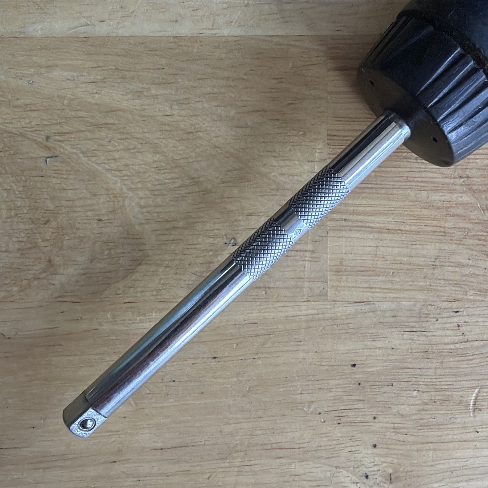 Snap On Tools 9″ Ratcheting Driver Spinner Handle 1/4″ Square Drive Black TMR4
