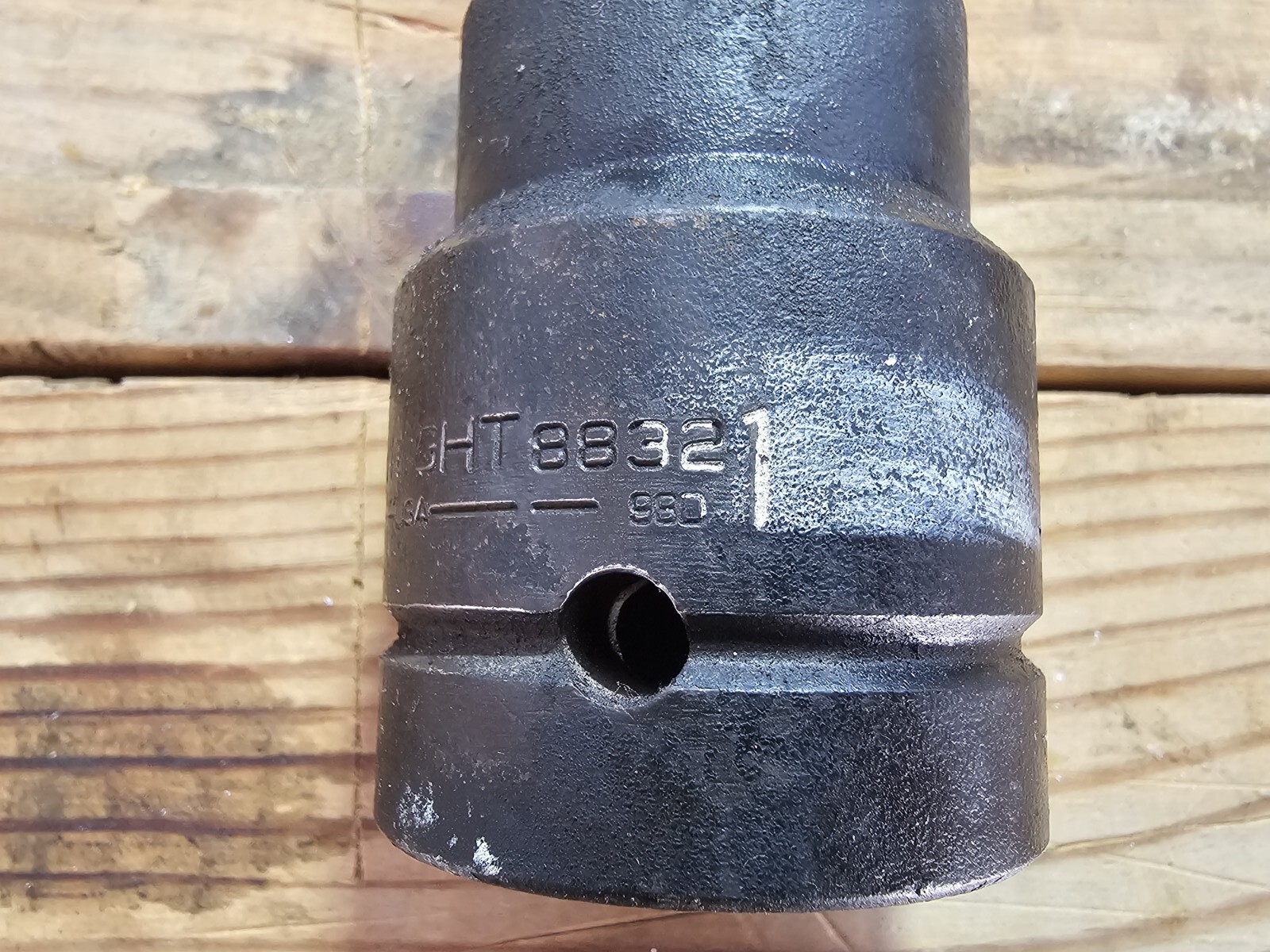 WRIGHT 8832 1″ X 1″ DRIVE IMPACT SOCKET USA 🇺🇲 1X1 1 X 1