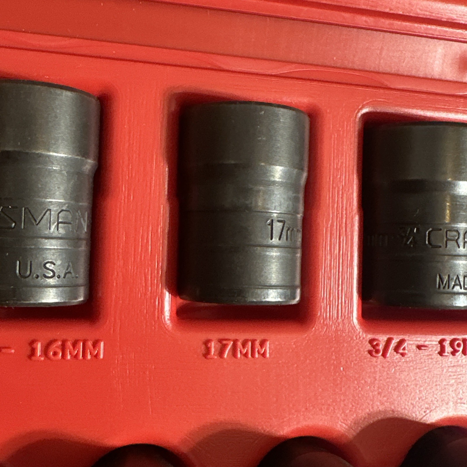 Craftsman USA 10Pc Bolt-Out Damaged Bolt/Nut Remover Extractor Set Complete Nice