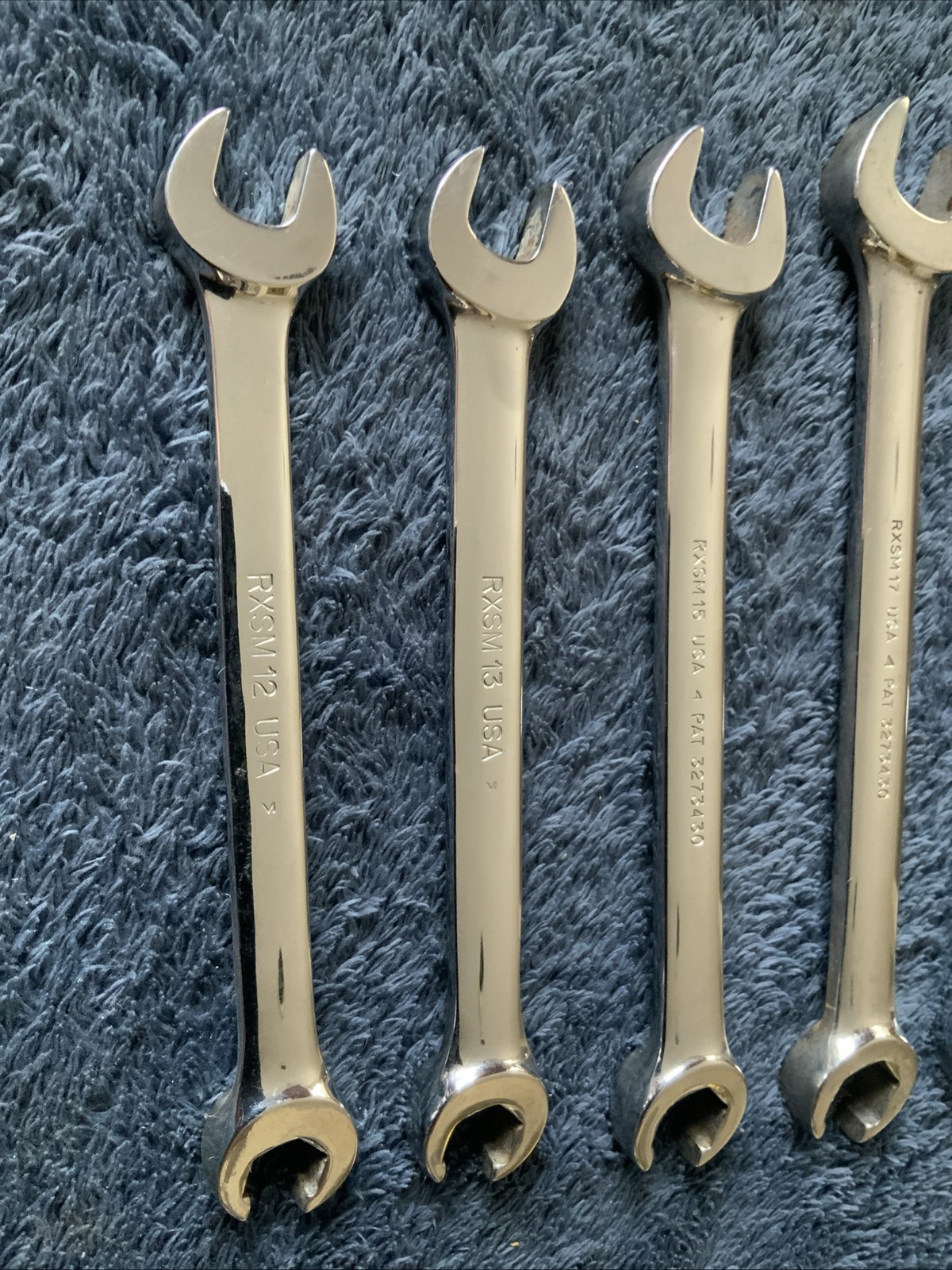 Snap On 5pc Flare Nut End/ Open End Wrench Set….metric, 12, 13, 15, 17, 19……aaa