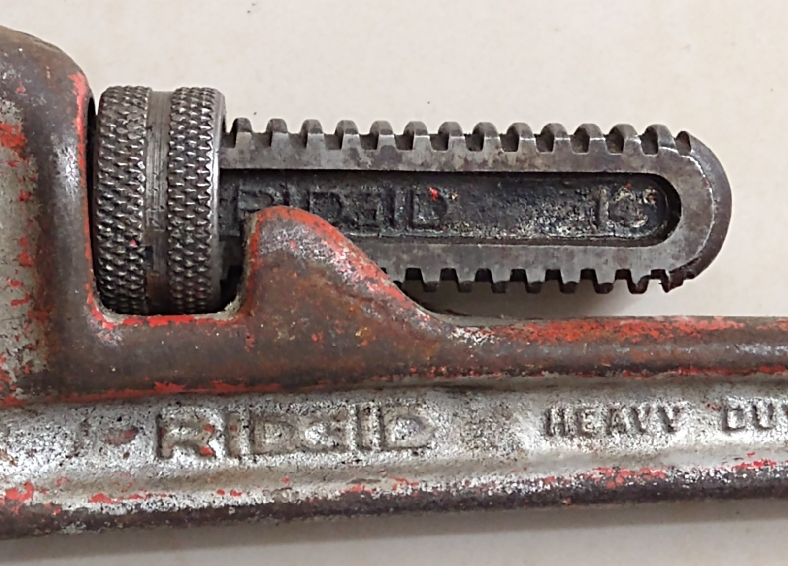 RIDGID TOOL CO. 14. 14″ MONKEY WRENCH, HEAVY DUTY, ELYRIA OHIO, USA.