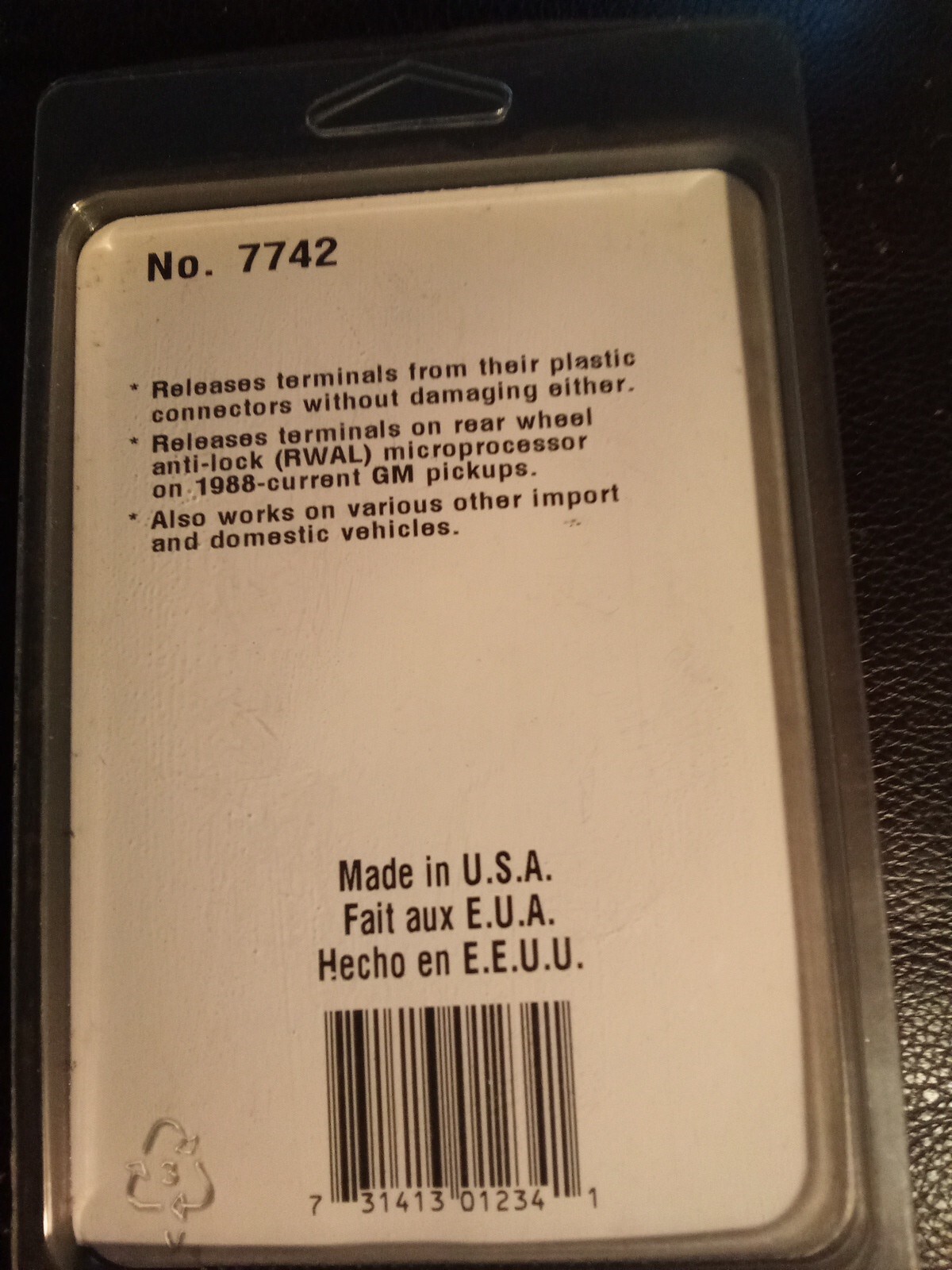 OTC 7742 Computer Terminal Release Tool for GM and other IMPORT. Free Shipping!