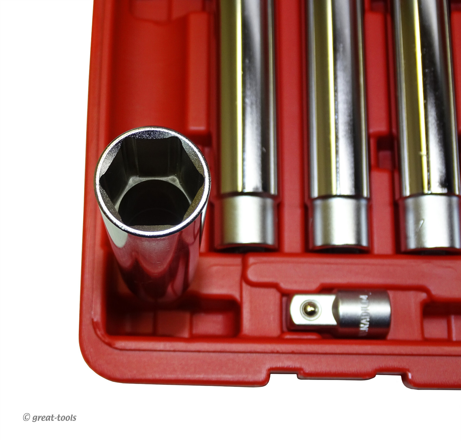 EXTRA DEEP METRIC SOCKET SET – mm – master set – specialty automotive hand tools