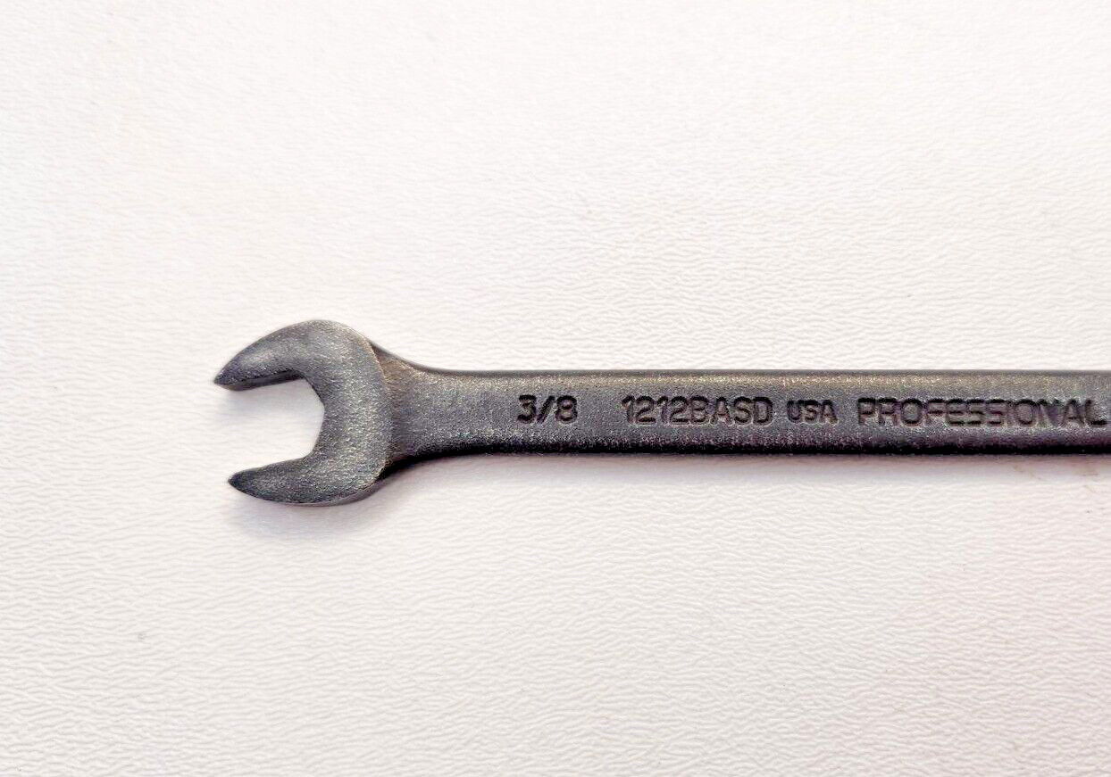 Proto 1212BASD 3/8″ Black Oxide Combination Wrench 12-Point ASD USA Anit-Slip