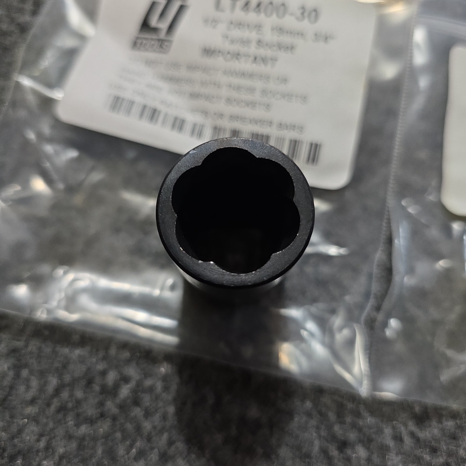 Twist Impact Sockets LTI Tools 1/2″ Drive 3/4″ & 13/16″ LT4400 2pk Lot New