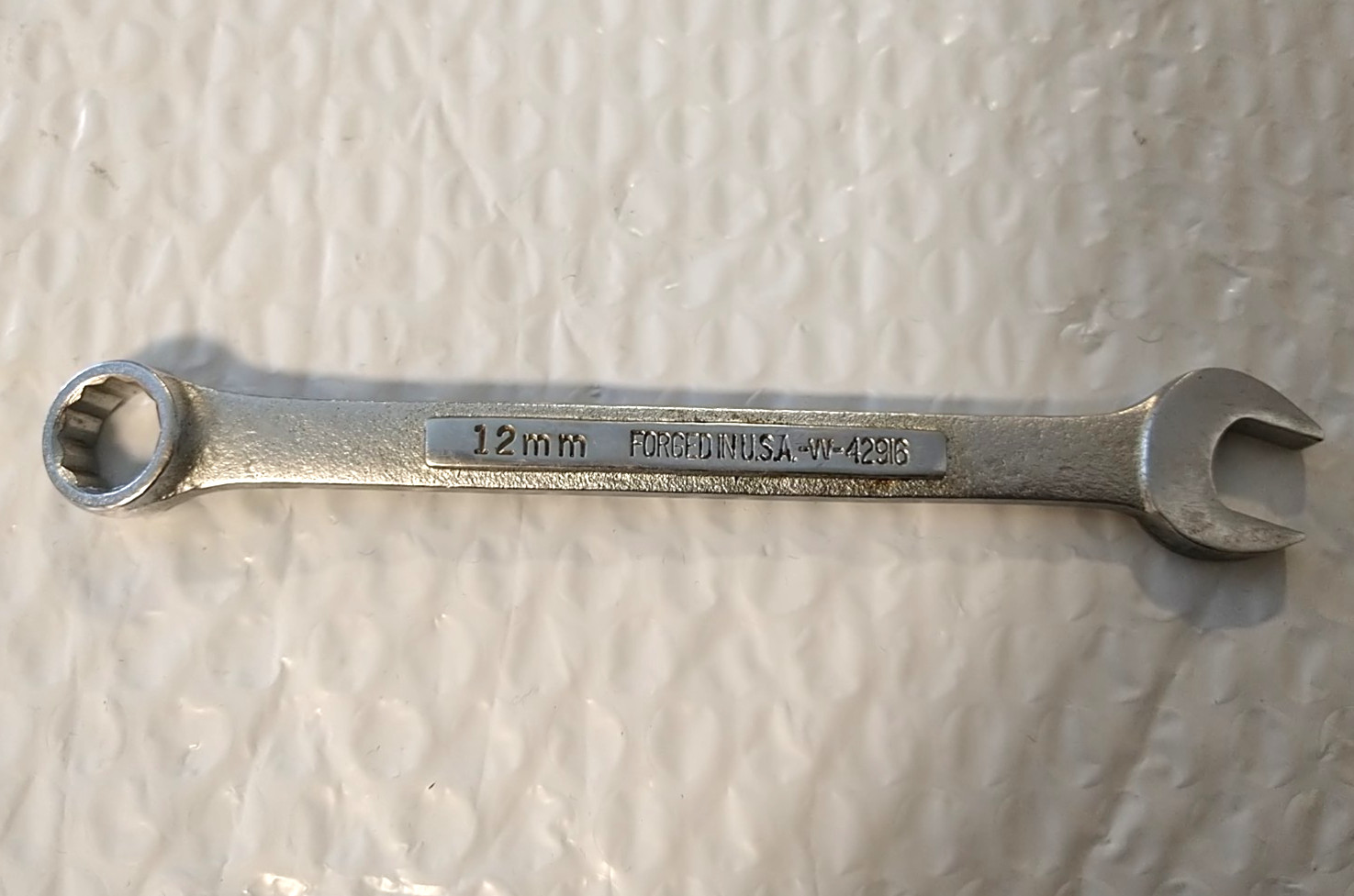 CRAFTSMAN TOOLS USA VV42916, 12MM. COMBINATION WRENCH, 6.25″ LONG, 12 POINT.
