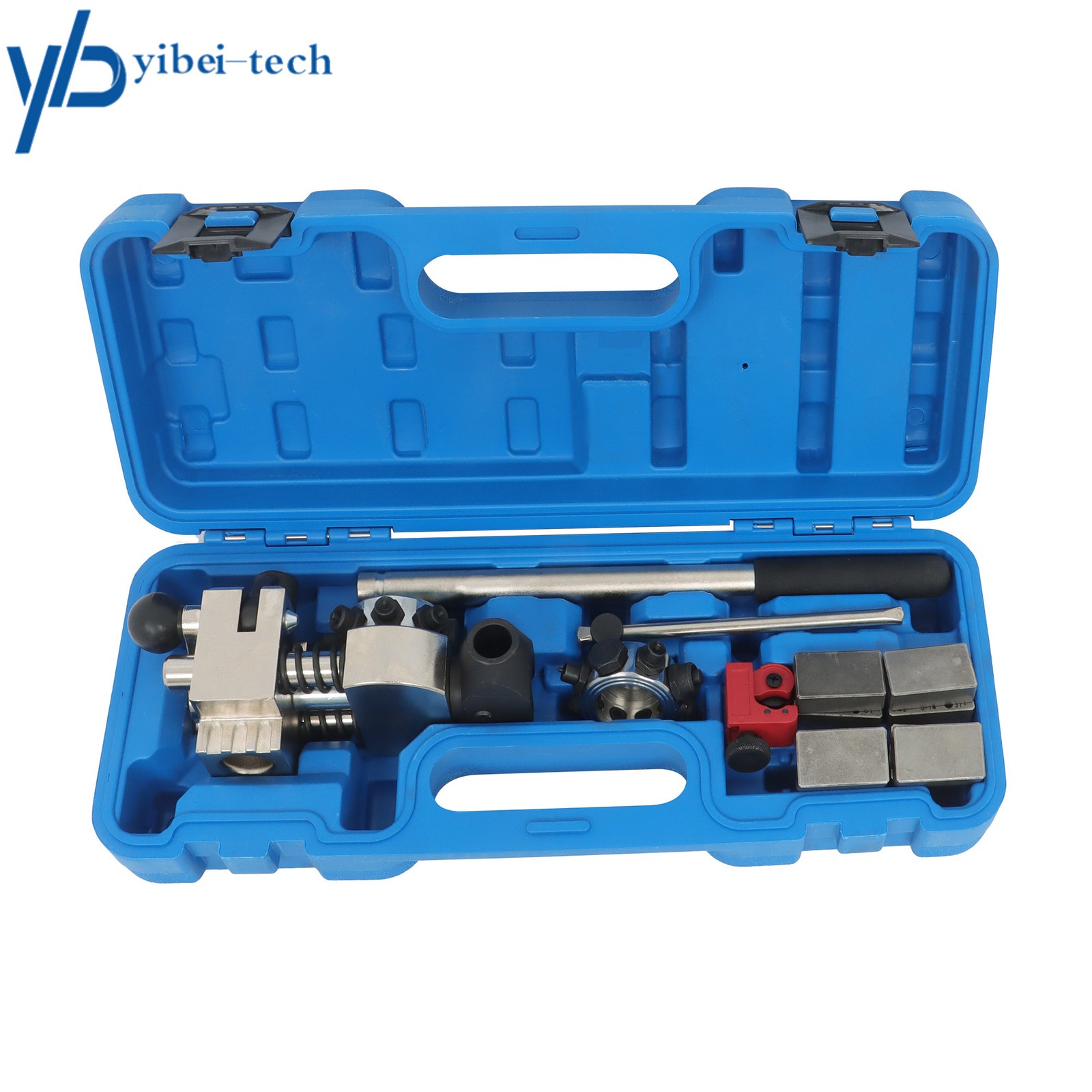 Brake Line Flaring Tool Kit Double Flaring Tool 37° & 45° for 3/16″ to 3/8″ Tube
