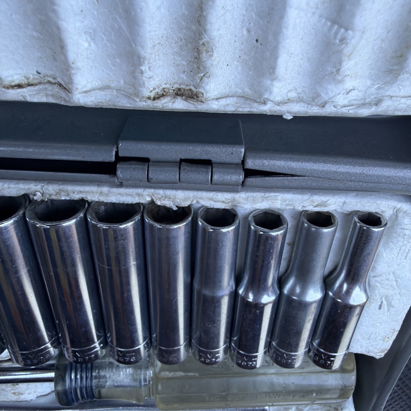 Sears Craftsman 1/4″ Drive 48pc SAE RHFT Socket Set Metal Case USA RARE 44392