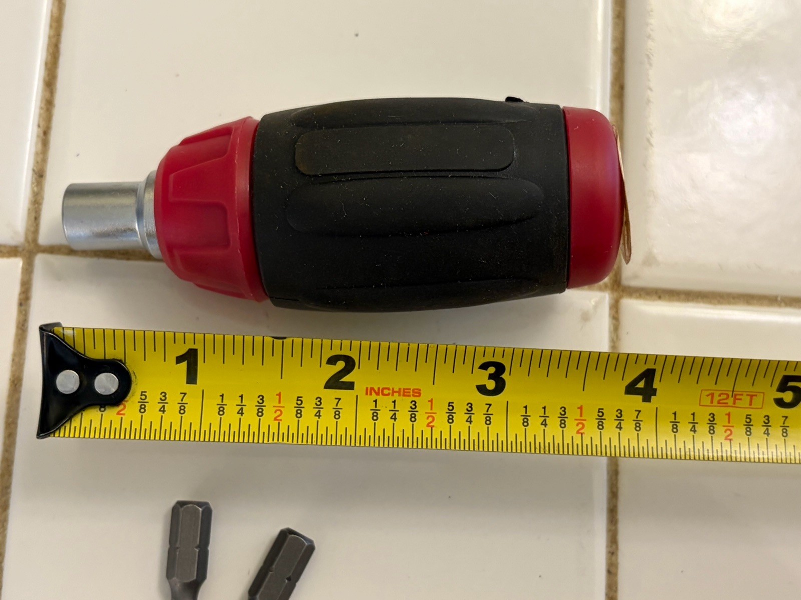 Iron Bridge Tools Inc 4” Screwdriver w/ 2 Bits Inside USA