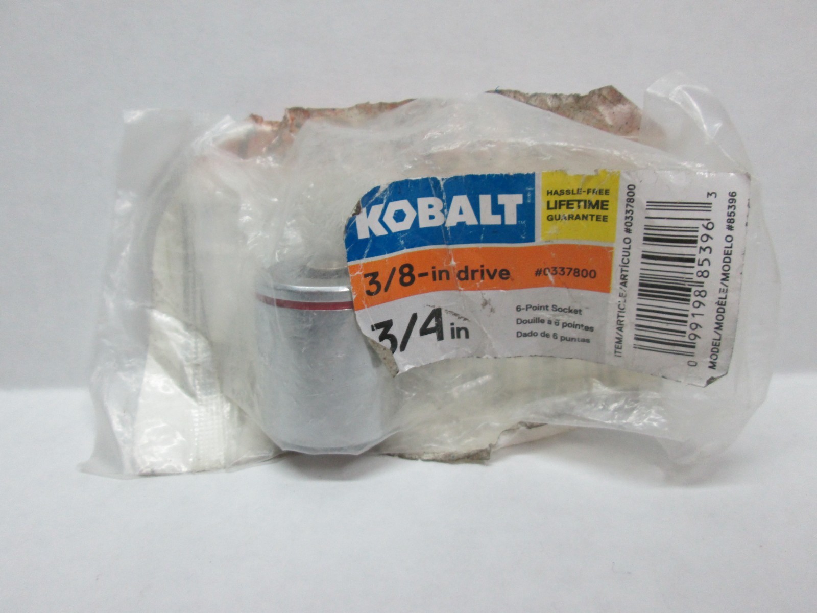 KOBALT 3/8″ Drive Shallow Socket – 6 Point – SAE Inch Metric MM – Any Size – NEW