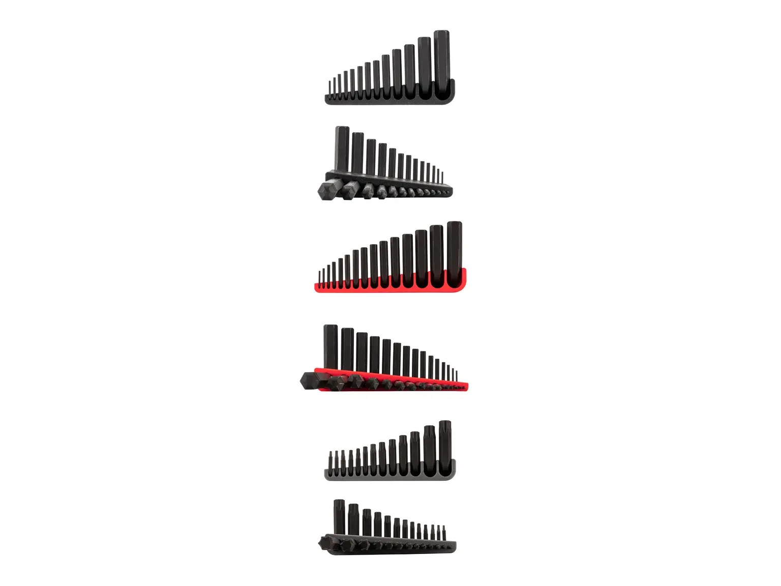 Tekton KEY91002 Hex and Torx L-Key Set (41-Piece), .05-3/8in, 1.3-10mm, T6-T50