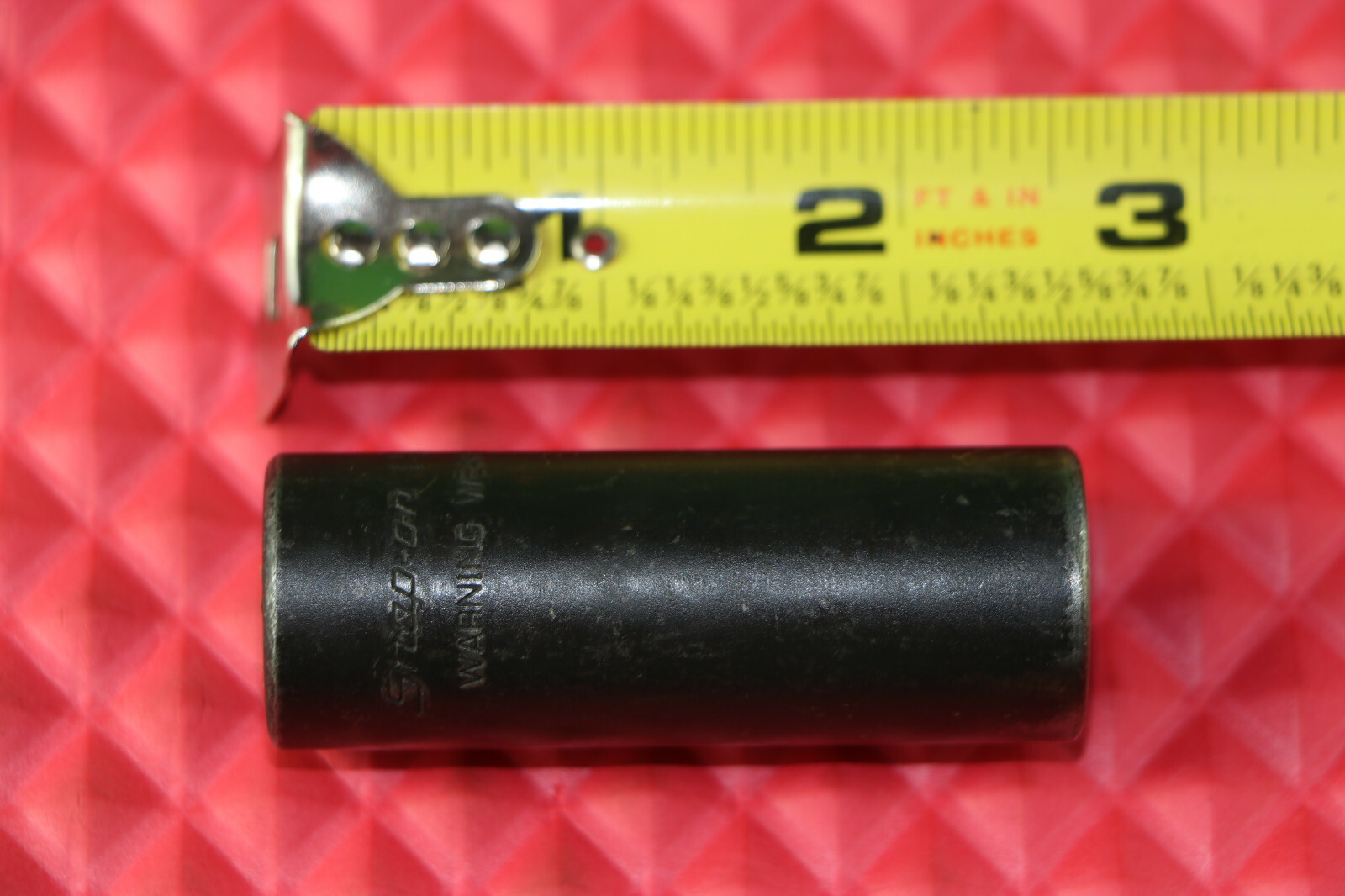 Snap-On Tools 11/16» SAE 3/8» Drive 6 Point Impact Deep Socket SIMF220 USA