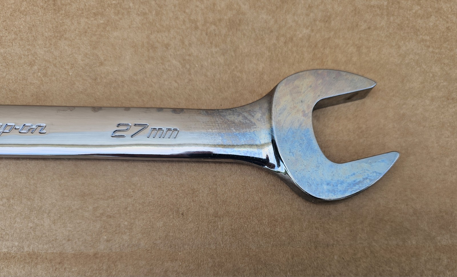 Snap-on Tools VOM2427B 24mm x 27mm Double Open End Metric Combination Wrench NEW