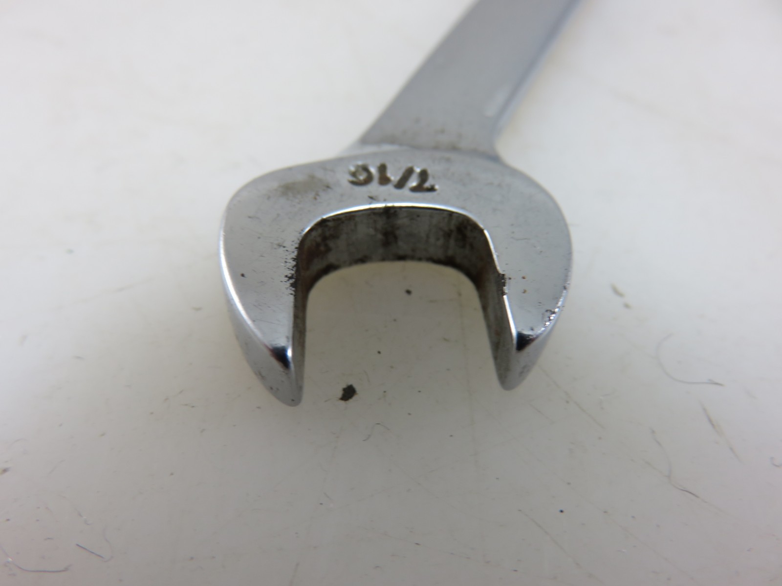 Snap-On VS14 4-Way Angle Open End Wrench 7/16″ Vintage