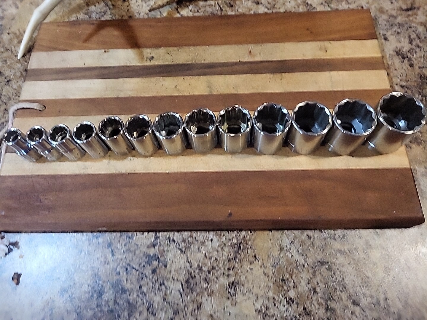 Craftsman 13 Pc. SAE Shallow Socket Set 1/2″ Dr. 12 Pt. 7/16″ to 1-1/4″ 🇺🇸