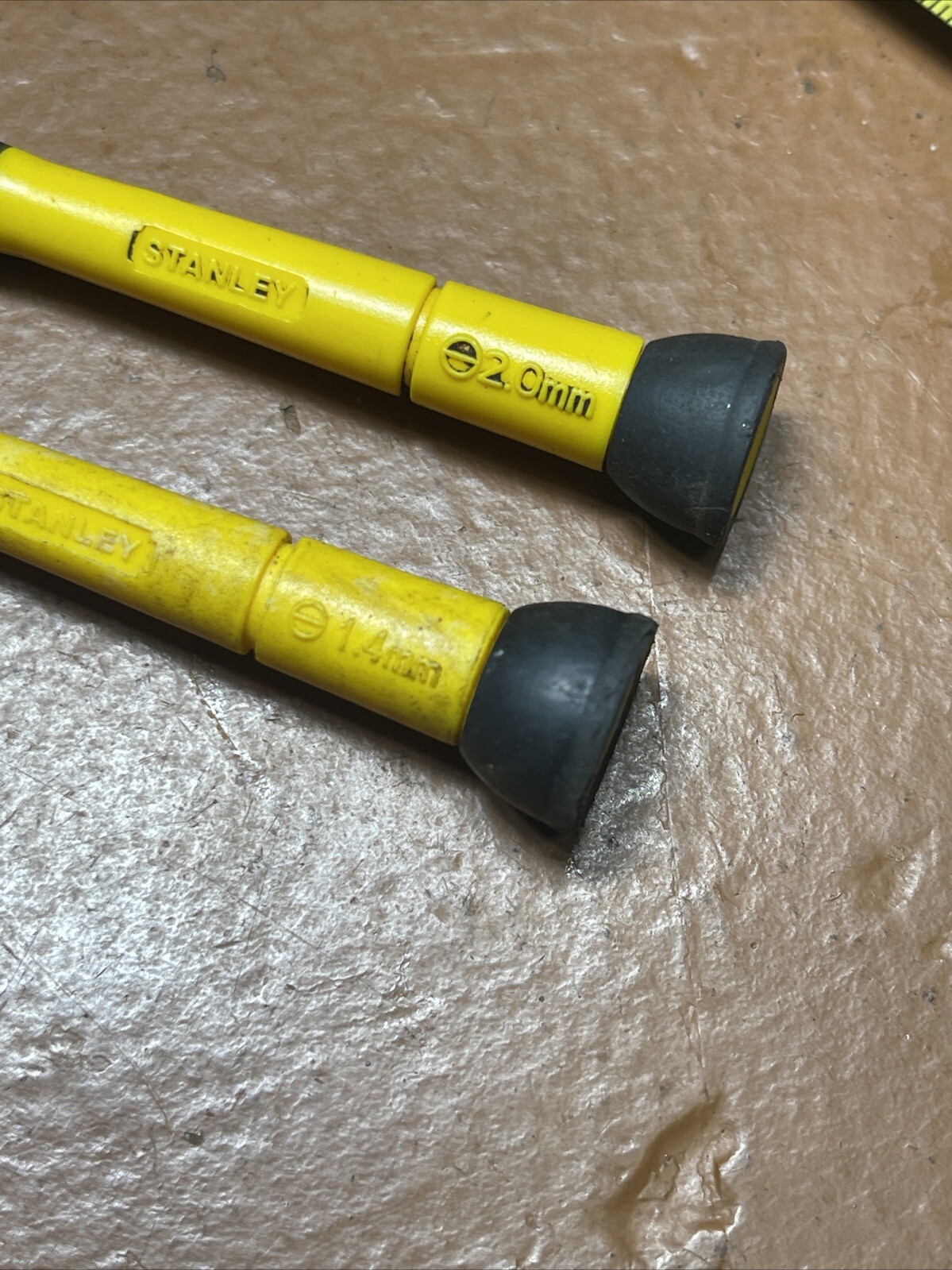 Stanley Tools 2 Piece Metric Precision Mini Screwdriver Set Watch Camera Repair