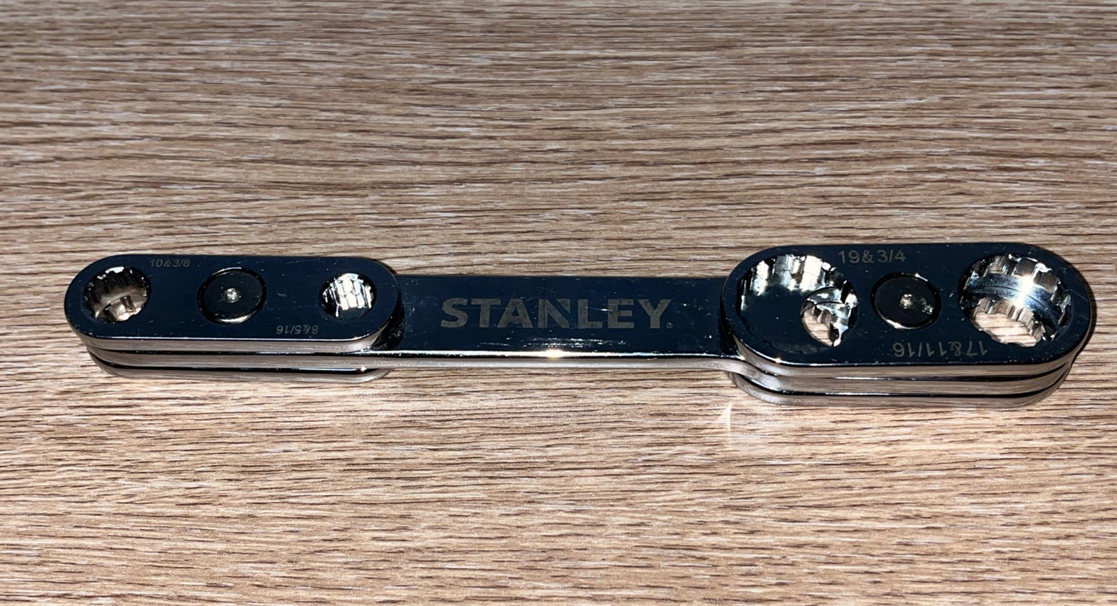 STANLEY 16-IN 1 WRENCH 16 COMMON WRENCH SIZE SAE&METRIC. Pocket Size. ORIGINAL