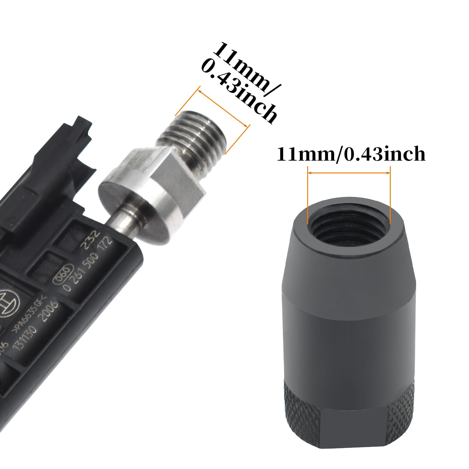 Yuesstloo Fuel Injector Removal Tool, Slid Hammer Puller, SINGLE