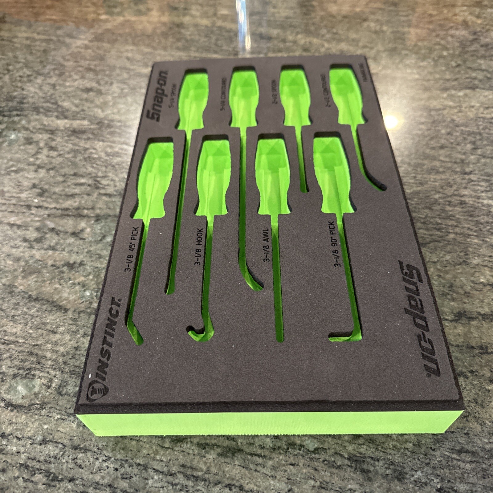 Snap-on 1 pc foam organizers for mini pic and spoon set fmmr03bg