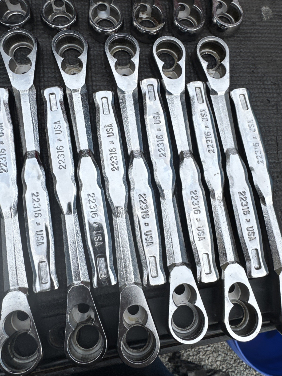 (50)pcs Kobalt Tools USA 3/8” Ratchet Forgings Bodies &Lever Only No Guts 22316