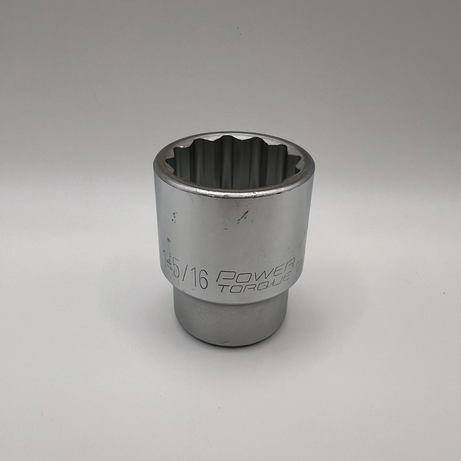 Power Torque 3/4″ Drive Standard Chrome 12 Point SAE Sockets Choose Size