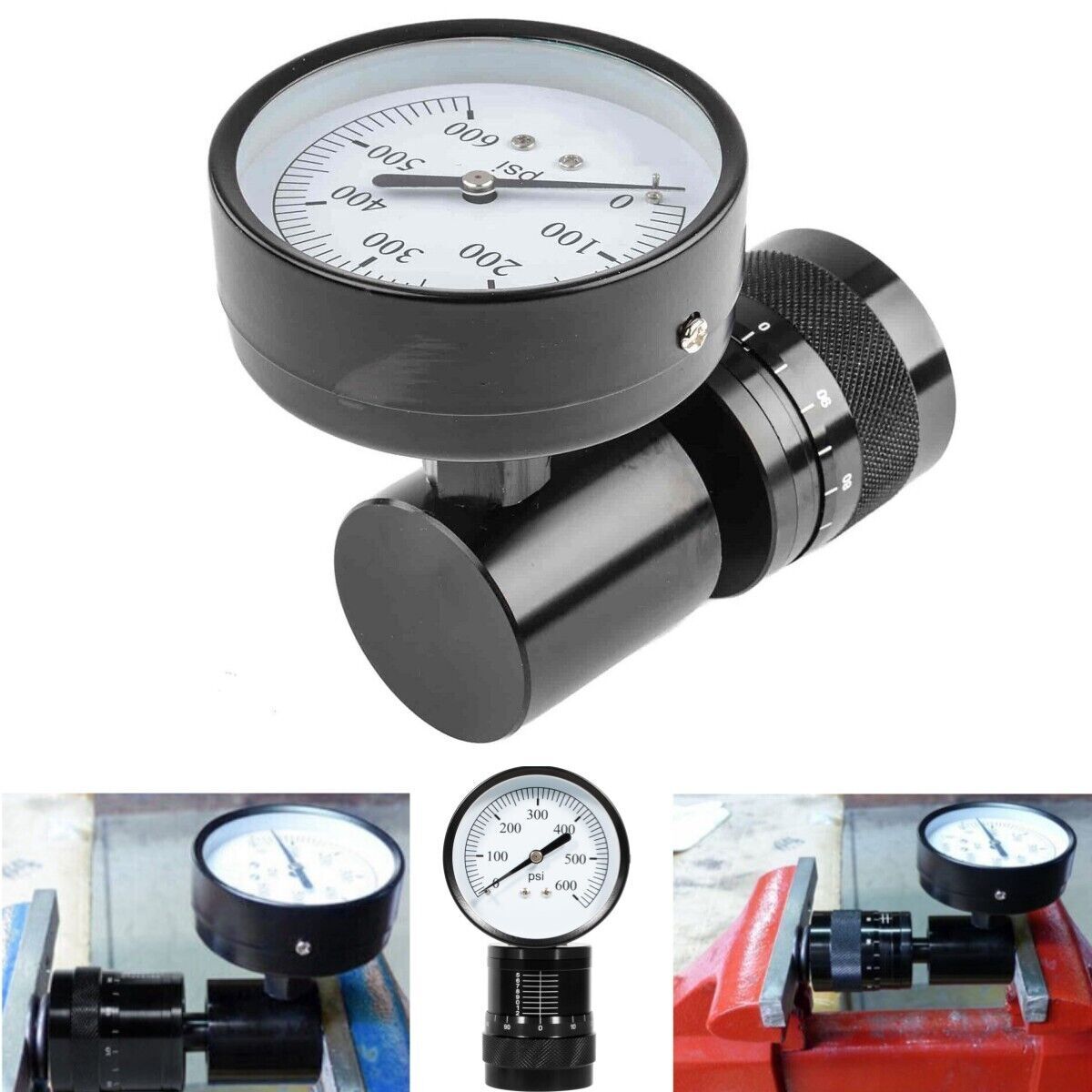 Mini Valve Spring Tester & Combo 66841 for Arbor Press Vise w/ Height Micrometer