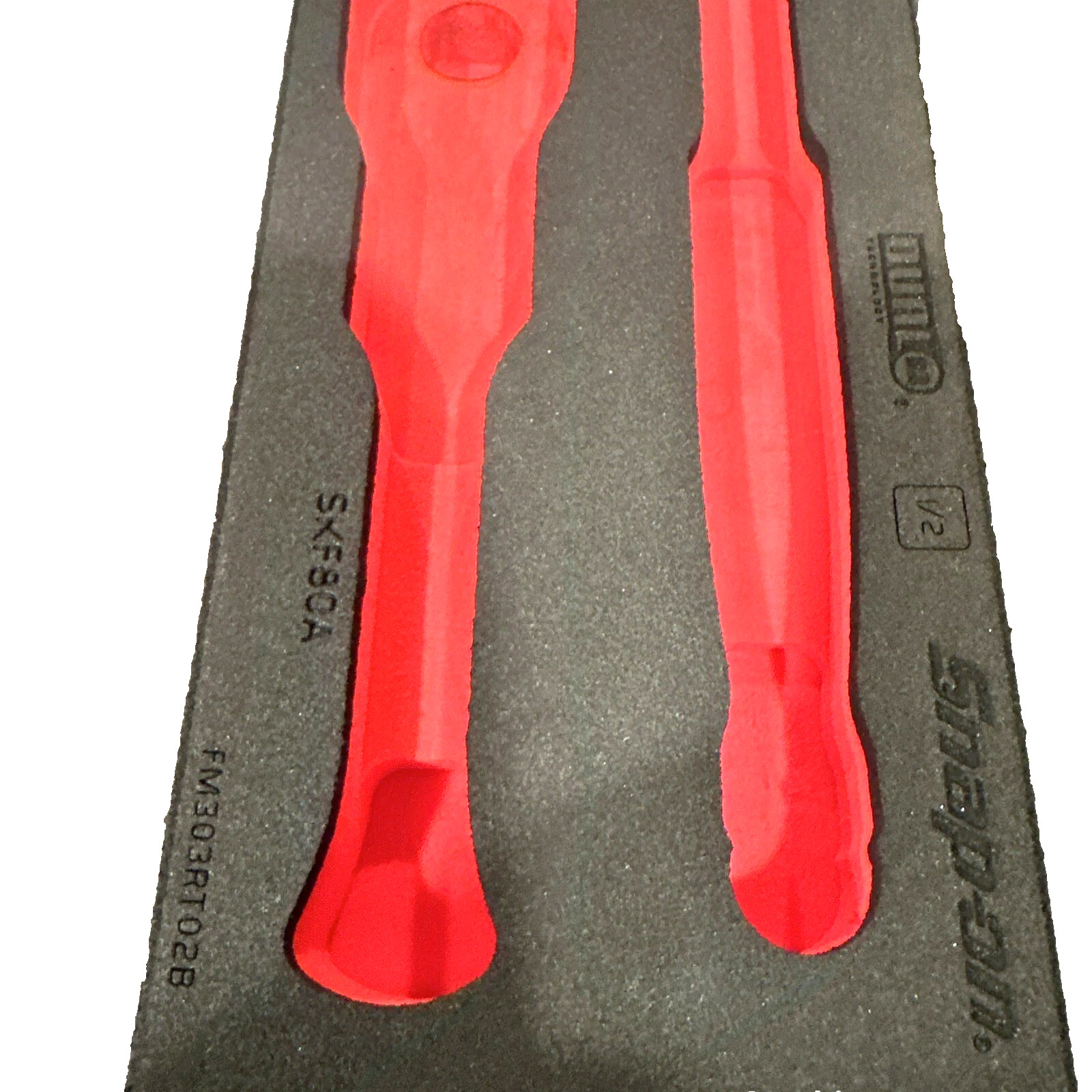 New Snap-on™ 1/2″ drive Flex Head Ratchet Set SKF80A SF80A SLF80A Foam Holder