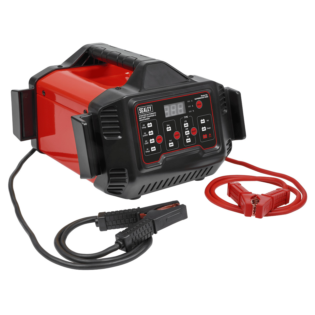 Sealey SUPERBOOST150D 6/12V 150A Starter/15A Automatic Battery Charger