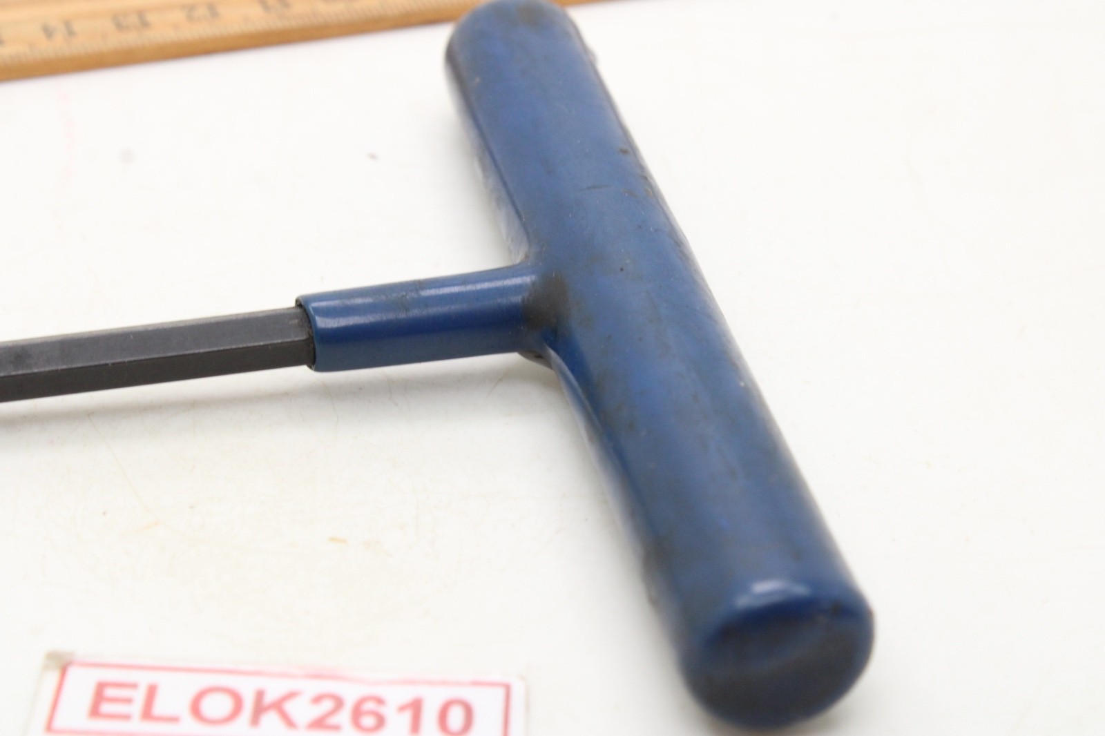 Blue-Point AWCG1616 1/4″ 6 Point Blue Rubber Handle Hex Allen Key T Handle USA