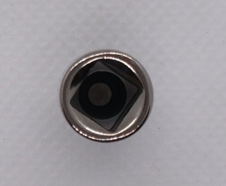 Vintage Craftsman 1/4″ Drive 4MM 6 Point Shallow Socket Metric G1 43505 USA NOS