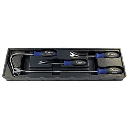 Astro Pneumatic 9589 Upholstery Tool Set 4 piece