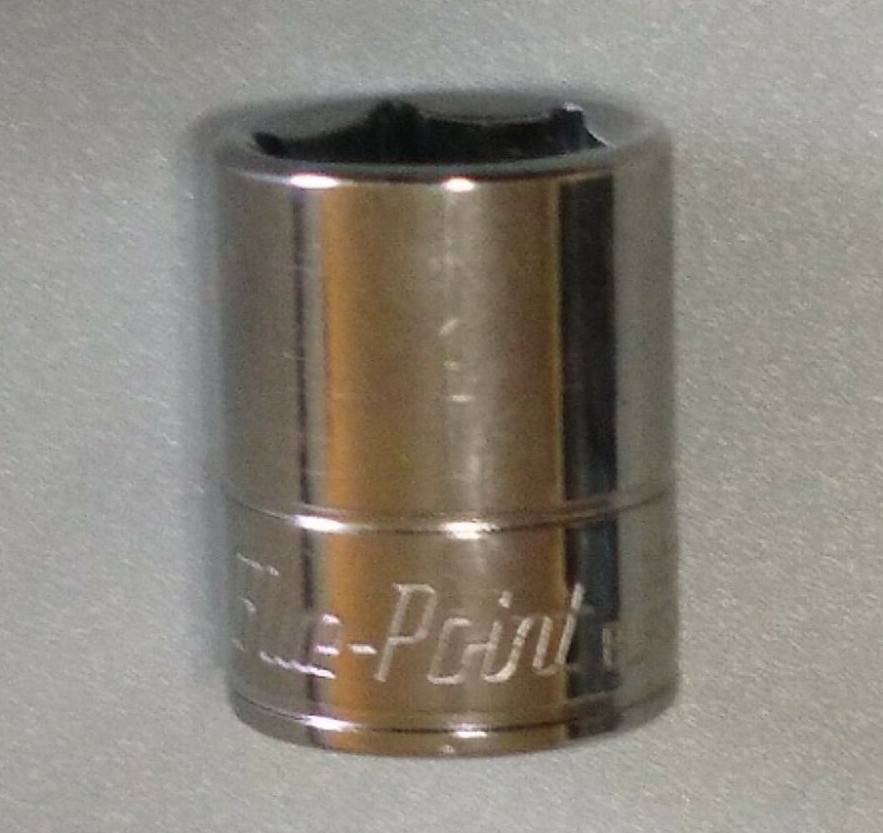 BLUE POINT BLPSM1414,1/4″ DRIVE, 14MM. SOCKET, SHALLOW, 6 POINT *NEW/UNUSED*